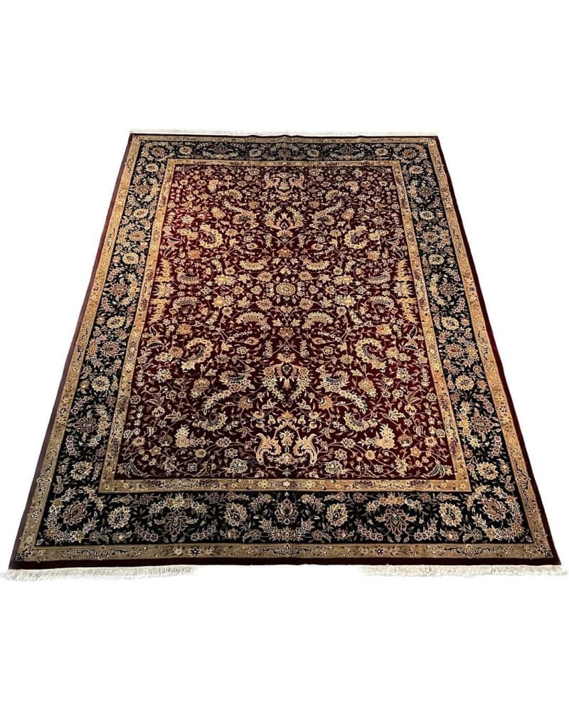 Kashan Design Wool & Silk