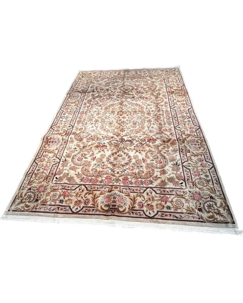 Kashan Design Wool & Silk