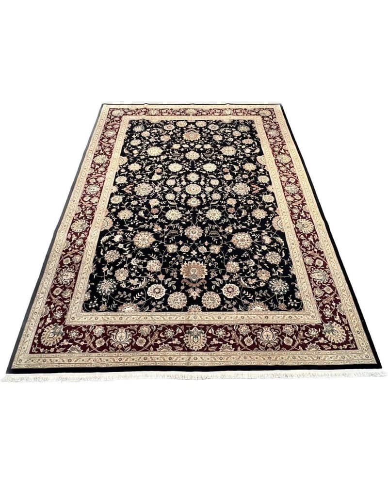 Kashan Design Wool & Silk