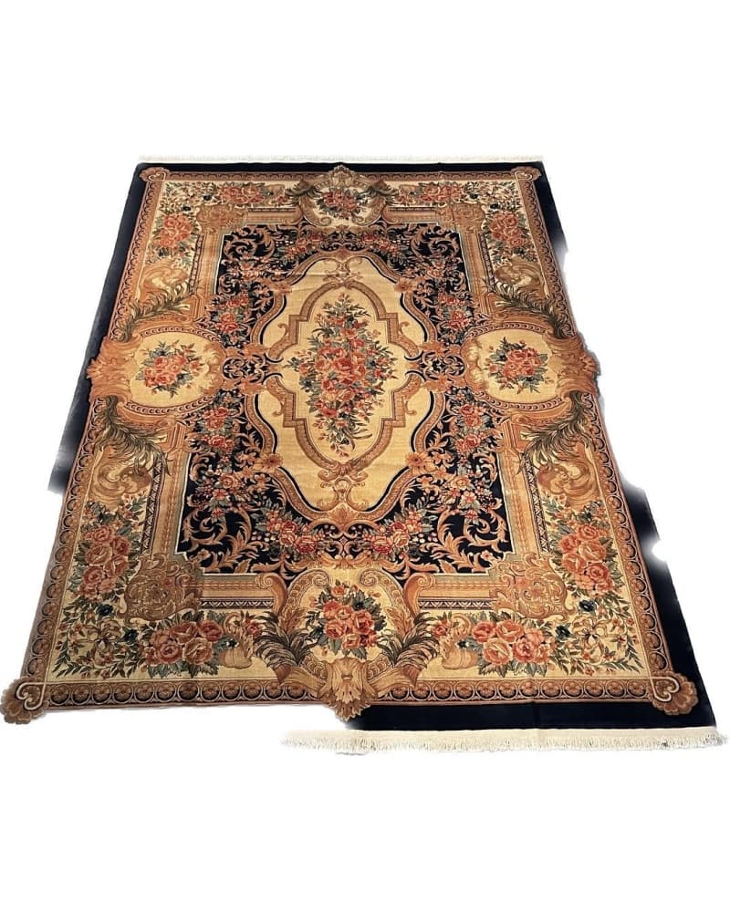 Tabriz Design Wool & Silk