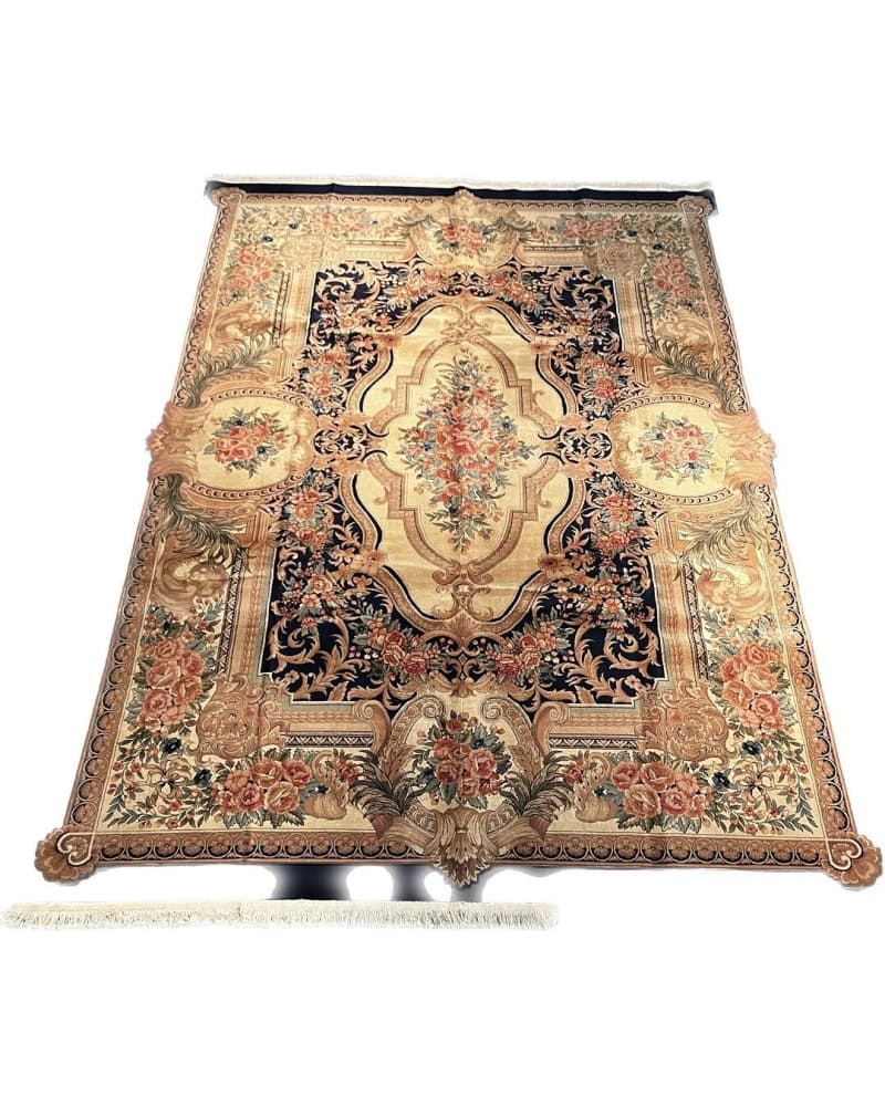 Tabriz Design Wool & Silk view 2