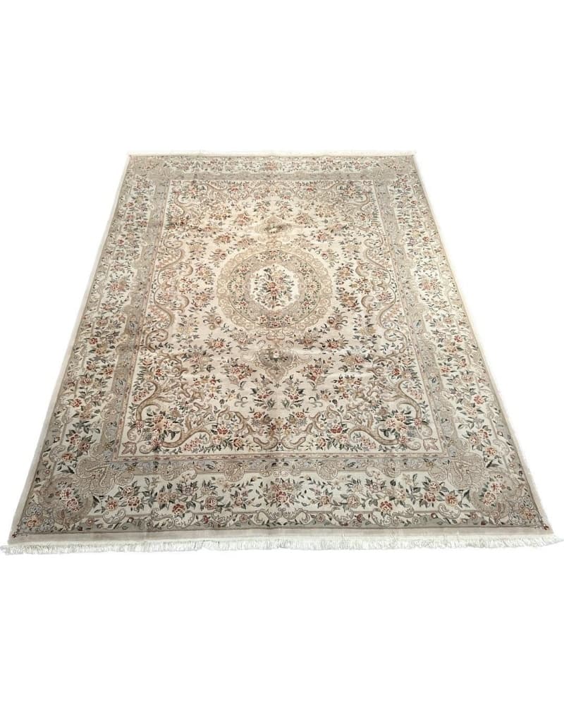 Kashan Design Wool & Silk