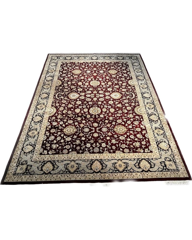 Tabriz Design Wool & Silk