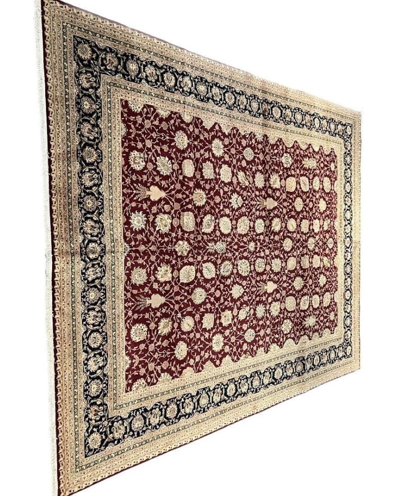 Tabriz Design Wool & Silk